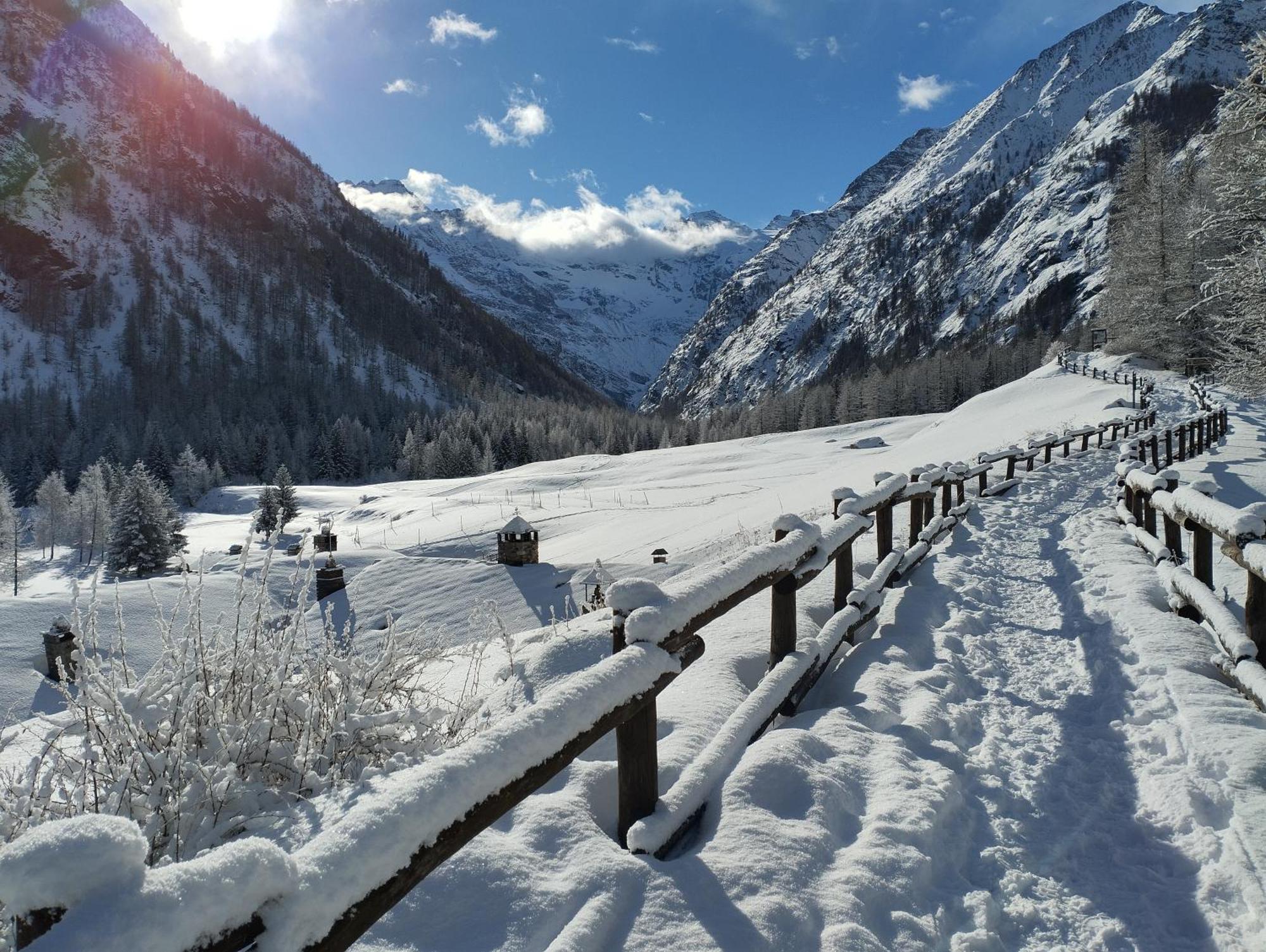 Le Vieux Rascard Lägenhet Cogne Exteriör bild